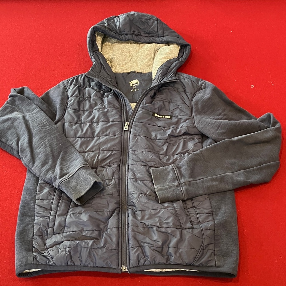 Roots adult Dark Blue Puffer Jacket